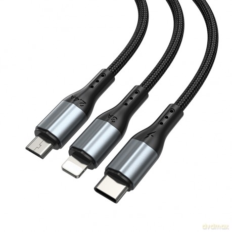 BWOO kabel X274 Fast 3 in 1 USB 3A