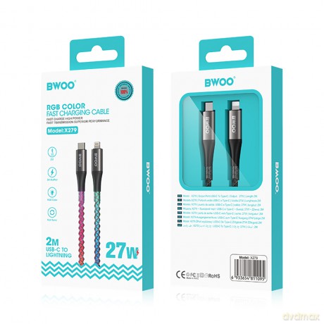 BWOO kabel X279C-L 27W USB-C do lightning