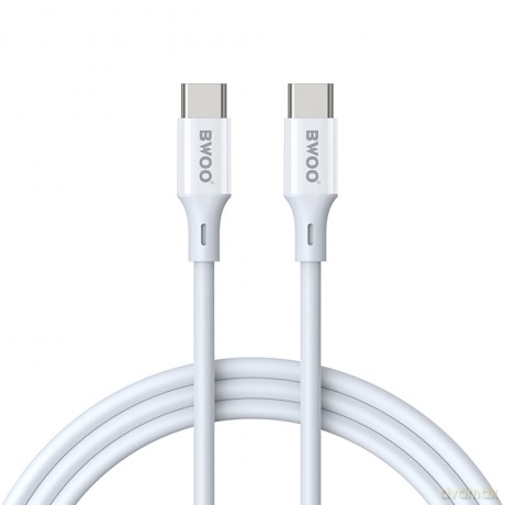 BWOO kabel X282 C-C 60W USB-C do USB-C ABS case + TPE