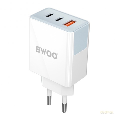 BWOO ładowarka sieciowa CDA133 40W wall charger 2 x USB-C ,1 x USB-A