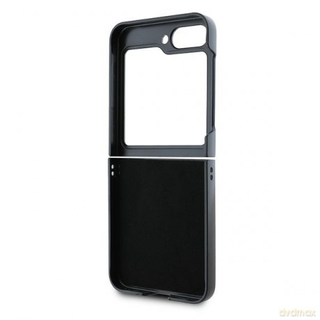 DKNY nakładka do Samsung Galaxy Z Flip6 DK000225 czarna Repeat Pattern Stack Logo