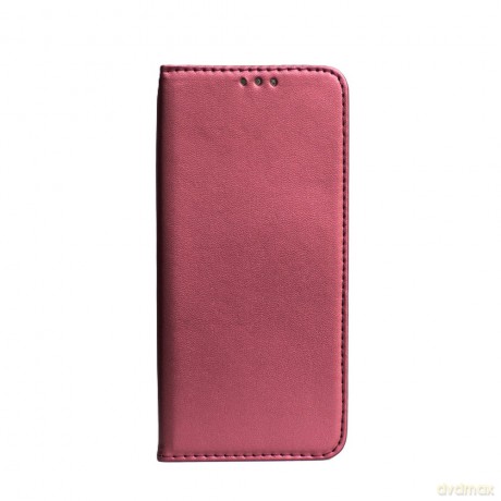 Etui Smart Magnetic do Motorola Edge 50 Fusion burgundowe
