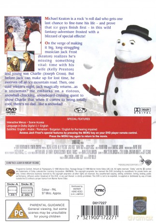 Jack Frost [DVD]