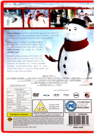 Jack Frost [DVD]