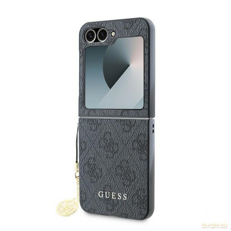Guess nakładka do Samsung Galaxy Z Flip6 GUE003748 czarna 4G Charm