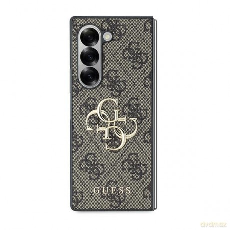 Guess nakładka do Samsung Galaxy Z Fold6 GUE003740 brązowa 4G Metal Logo
