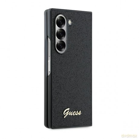 Guess nakładka do Samsung Galaxy Z Fold6 GUE003744 czarna 4G Glitter Script