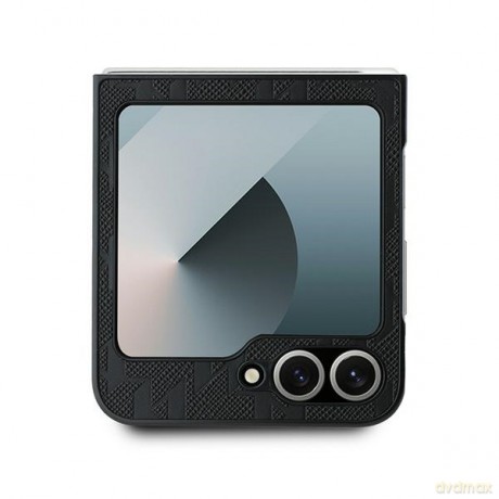 Karl Lagerfeld nakładka do Samsung Galaxy Z Flip6 KF002199 czarna Saffiano Monogram