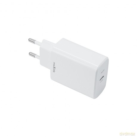 Maxlife ładowarka sieciowa PD QC MXTC-10-20C 1x USB-C 20W biała
