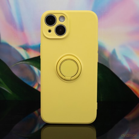 Nakładka Finger Grip do iPhone 16 6,1" żółta