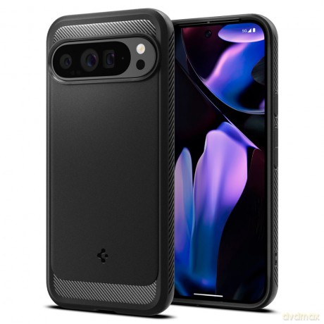 Spigen nakładka Rugged Armor do Google Pixel 9 Pro XL czarna matowa