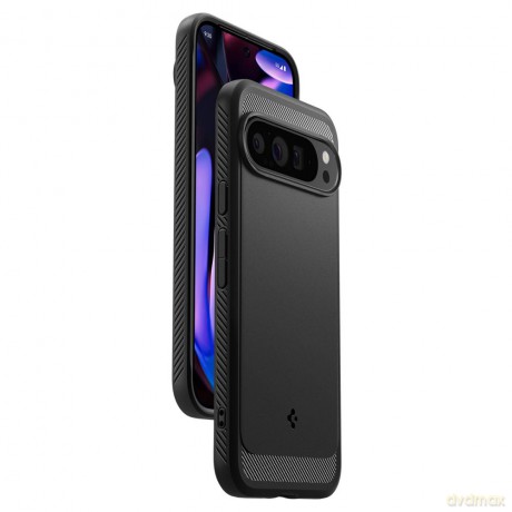 Spigen nakładka Rugged Armor do Google Pixel 9 Pro XL czarna matowa