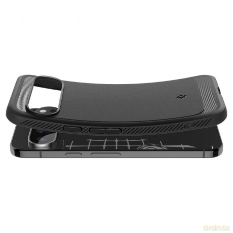 Spigen nakładka Rugged Armor do Google Pixel 9 Pro XL czarna matowa