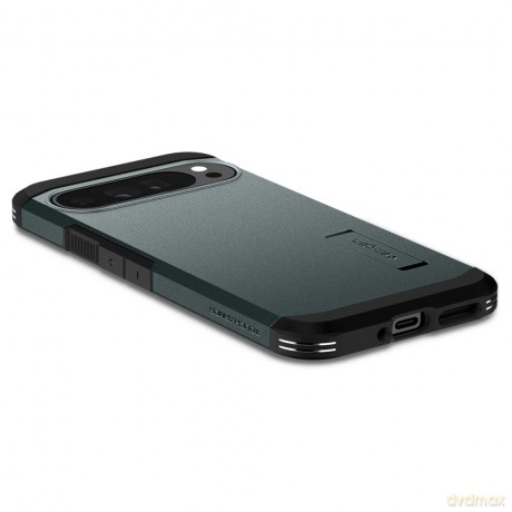 Spigen nakładka Tough Armor do Google Pixel 9 Pro XL zielona
