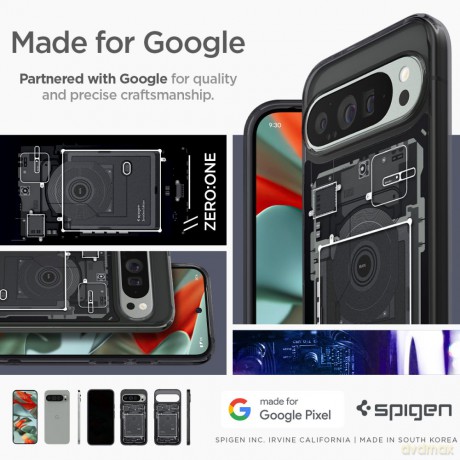 Spigen nakładka Ultra Hybrid do Google Pixel 9 Pro XL zero one