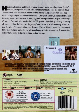 The Royal Tenenbaums (Genialny klan) [DVD]