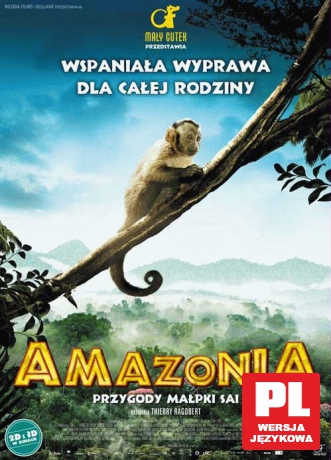 Amazonia. Przygody małpki Sai [DVD]