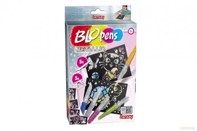 BLOPENS długopisy dmuchane 8szt metalic 23607