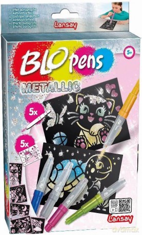 BLOPENS długopisy dmuchane 8szt metalic 23607