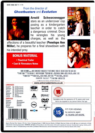 Gliniarz w przedszkolu [DVD]