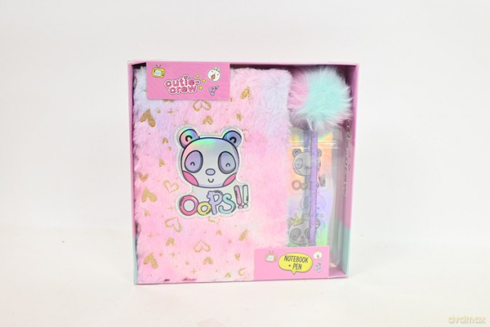CUTIE CREW notes pluszowy+długopis CC60346 15708