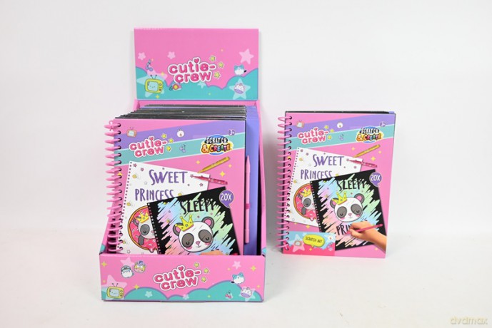 CUTIE CREW zdrapywanka ScratchBook CC60352 17450