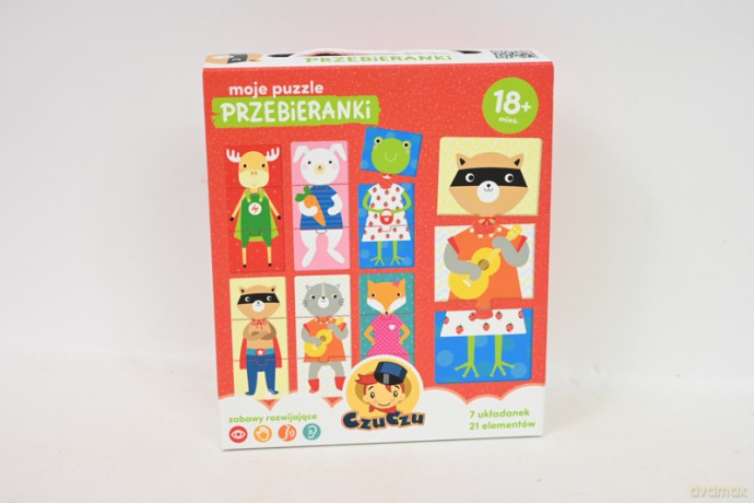 CzuCzu Moje puzzle przebieranki 92726