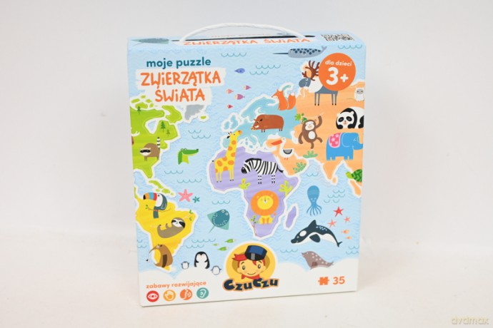 CzuCzu Moje puzzle Zwierz.świata 92740