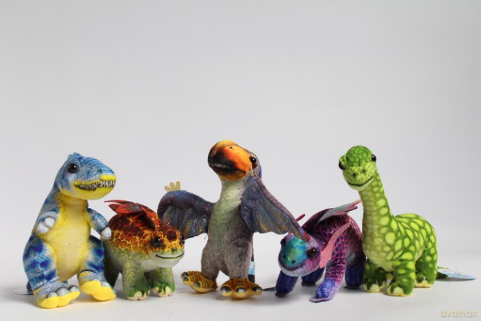 Dinozaur pluszowy 18-26cm 6wz 93783 37833