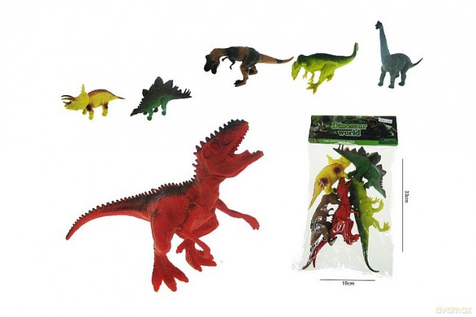 Dinozaury 6szt 15-18cm HZU05 46847