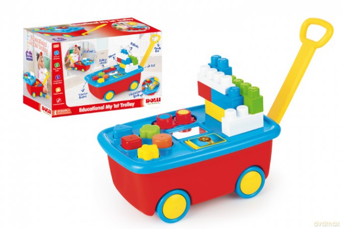 DOLU edukacyjny wózek z klockami 5099 50991