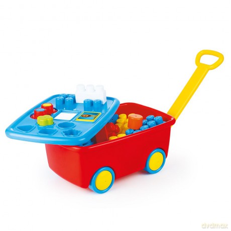 DOLU edukacyjny wózek z klockami 5099 50991