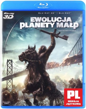 Ewolucja Planety Małp 3D (Blu-ray 2D)+[Blu-Ray 3D]