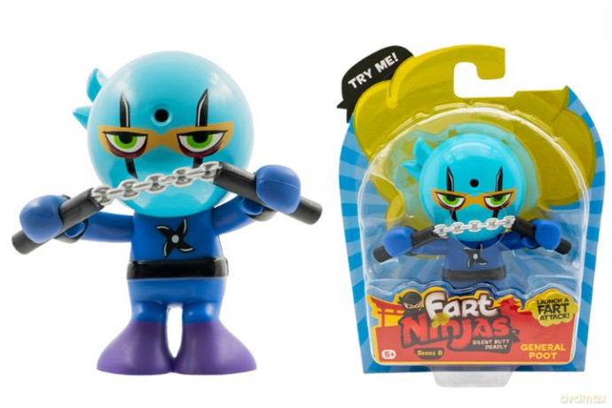 FART NINJAS fig.z dźwiękiem General Poot 70701