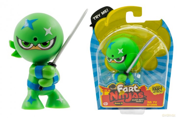 FART NINJAS fig.z dźwiękiem Na Yu Stank 70703