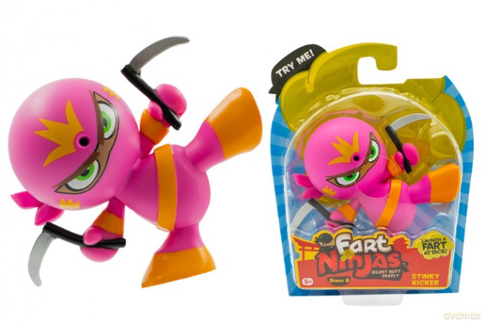 FART NINJAS fig.z dźwiękiem Stinky Kicker 70700
