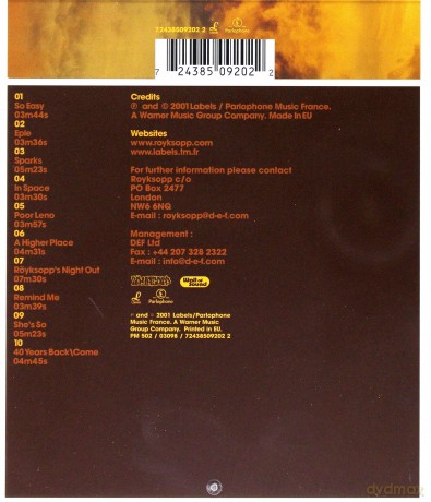 Royksopp: Melody A.M. [CD]