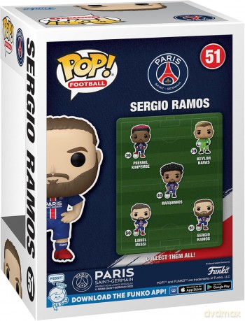 FUNKO Football PSG Sergio Ramos 67390 73907