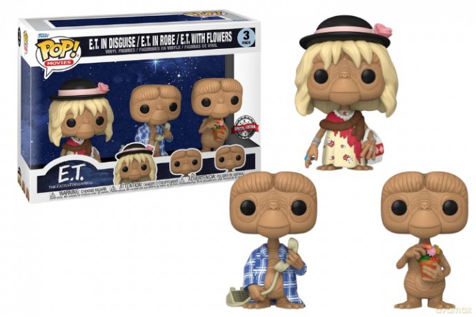 FUNKO POP! MOVIES E.T. 3pak 65051 50519