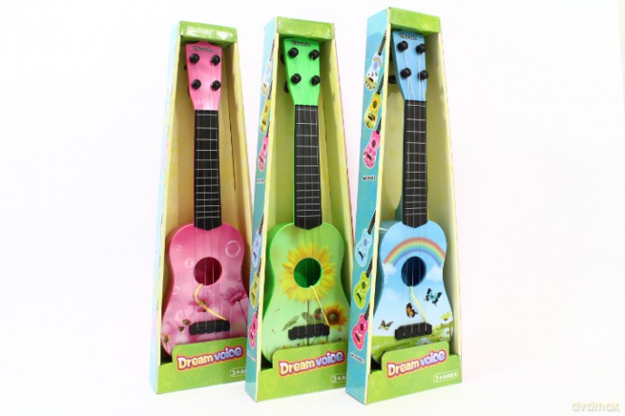 Gitara 48cm 3wzory w pudełku 97484 74845