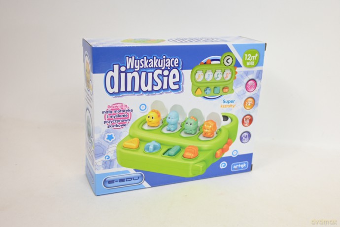 Gra manipulacyjna Wyskakuj dinozaury e-edu 170034