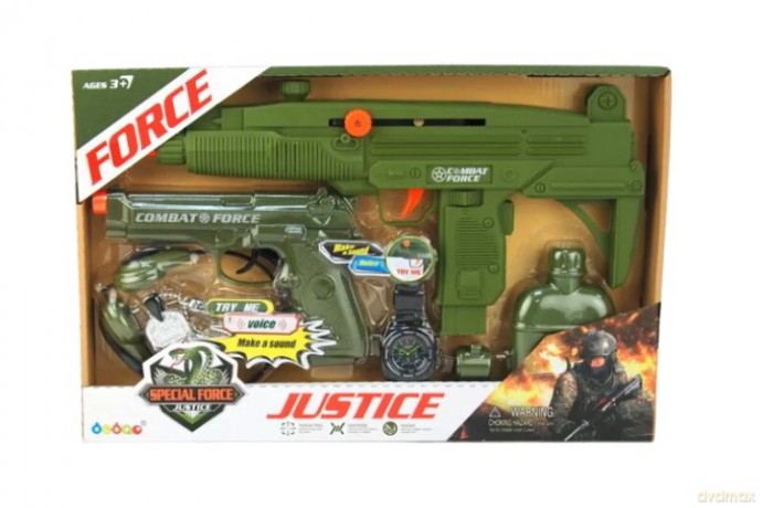 Karabin wojskowy+pistolet w pudełku 1289359 93595