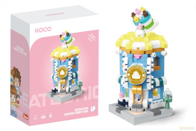 Klocki Koco ProKids cukiernia 286el 02039 42824
