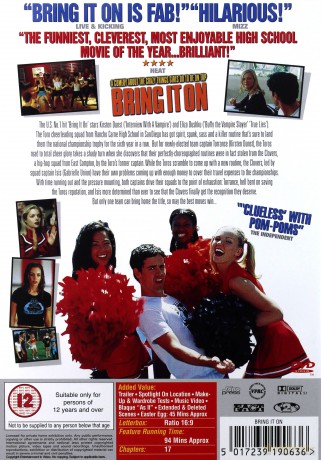 Bring It on (Dziewczyny z drużyny) [DVD]