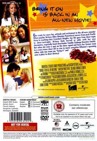 Bring It On: All Or Nothing (Dziewczyny z drużyny 3) [DVD]