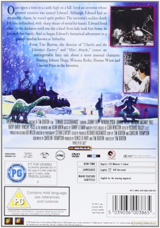 Edward Scissorhands (Edward nożycoręki) [DVD]