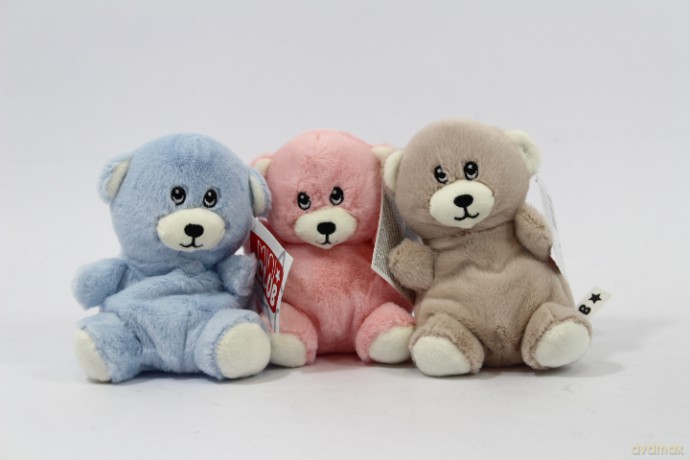 Miś pluszowy 15cm 3 kolory 660427 48694