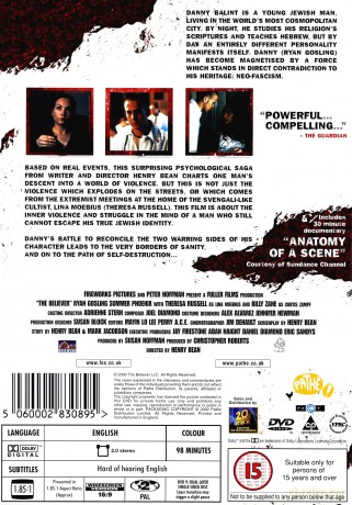 The Believer (Fanatyk) [DVD]