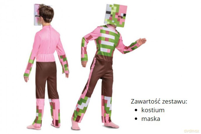 Minecraft strój Pigman L 10-12 lat 108829G