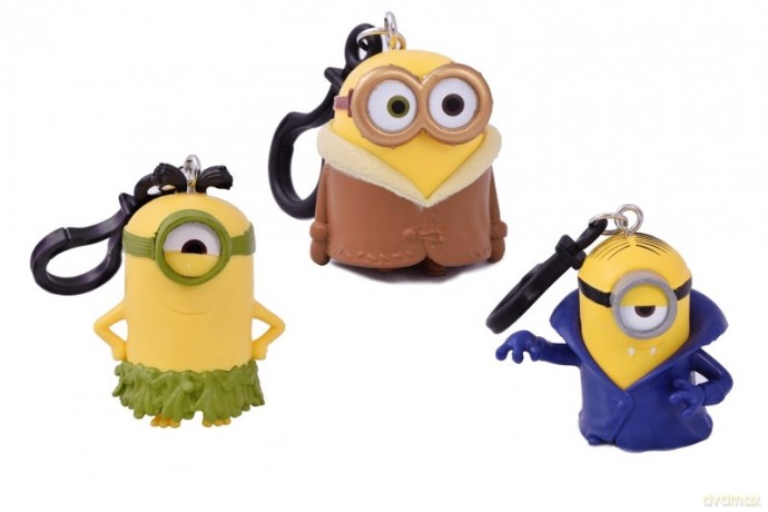 Minions Movie brelok 3rodz 6cm B-756 69103